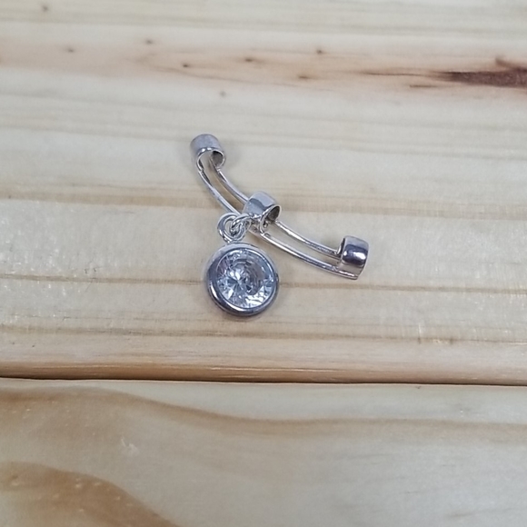 Pendant Sterling Silver cubic zirconia - Picture 3 of 7